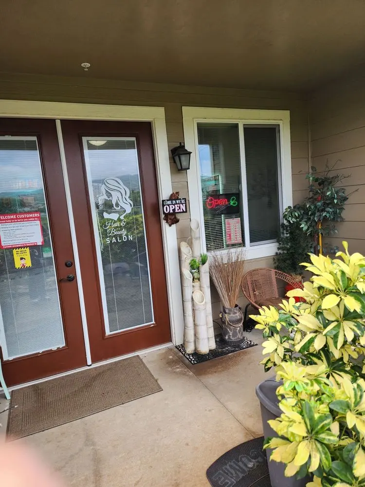 Hair Day Salon front door